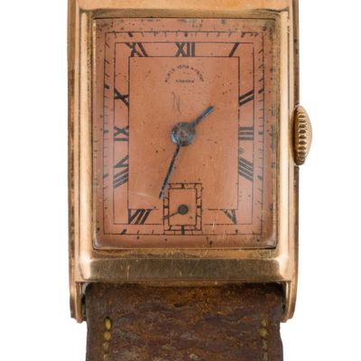 Art Deco 14K Zenith Man's Wristwatch
