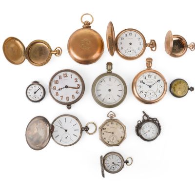 Group of Assorted Pocket Watches