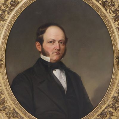 Portrait of a Gentleman, Oil on Canvas