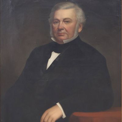 Portrait of a Gentleman, Oil on Canvas