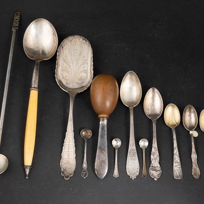 Tiffany Sterling Silver and Wood Darning Egg