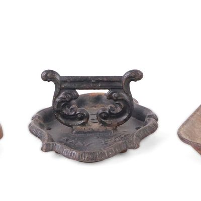 Three Cast Iron Boot Scrapers