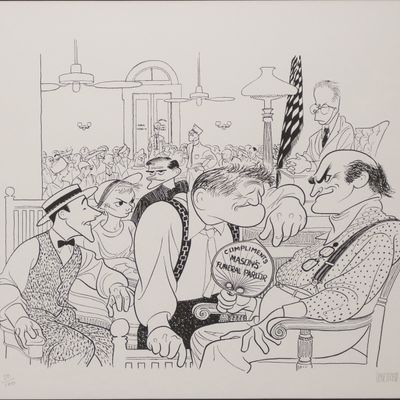 Albert Hirschfeld, American 1903-2003, Inherit the Wind, Lithograph