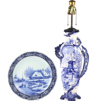 Delft Pottery Charger