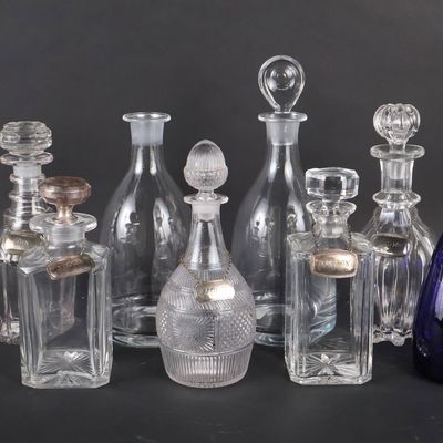 Group of Glass Barware