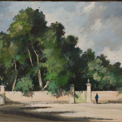John Hulse, A Gate to the Manor, Adare, Oil on Canvas