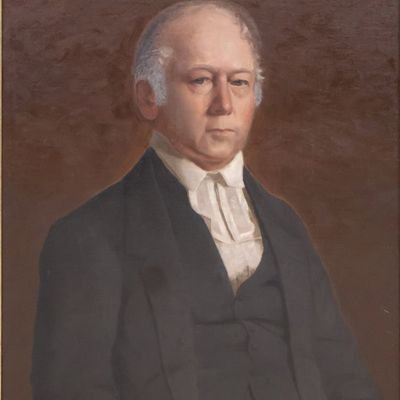 Portrait of Charles Creighton Stratton, Oil on Canvas