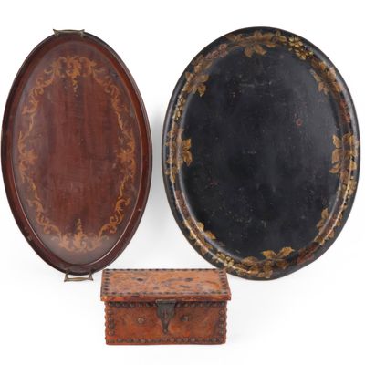 Painted Tole Tray