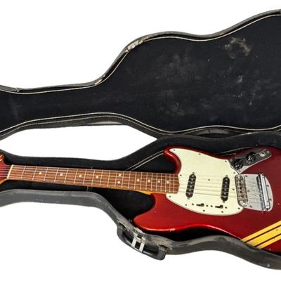 1969 Fender Mustang C A Red