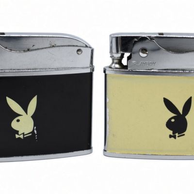 Playboy Bunny Logo Lighters, Pair