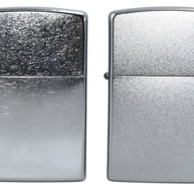 2013 and 2016 Zippo's Brushed Chrome Lighters