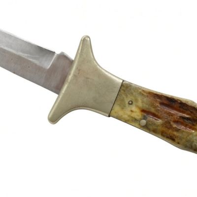 Frost Cutlery Folding Knife, Stag Handle