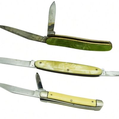 Vintage Folding Knives Lot - Kutmaster, Ambassador