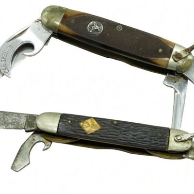 Ulster & Camillus Cub Scout Folding Knives (2)