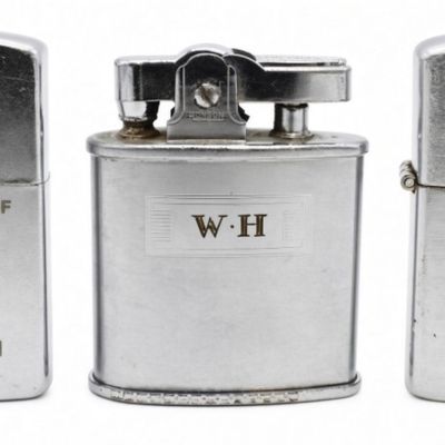 (3) Vintage Lighters - Parkway Stables, Penguin
