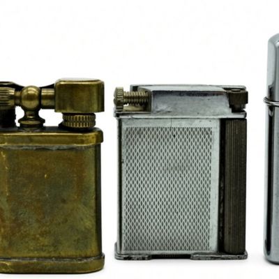 Vintage Lighter Collection (4) Including Sarome