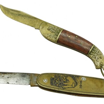 1916 Ismailia Patrol Knife & Ornate Knife