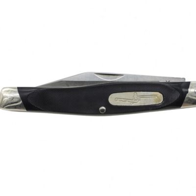 Buck Model 302 Folding Hunter, Black Handle