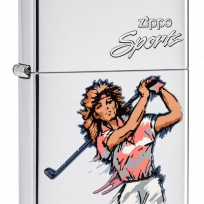 Zippo Sports High Polish Chrome Lighter