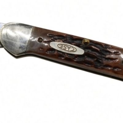 Case XX Canoe Knife, Jigged Bone Handle