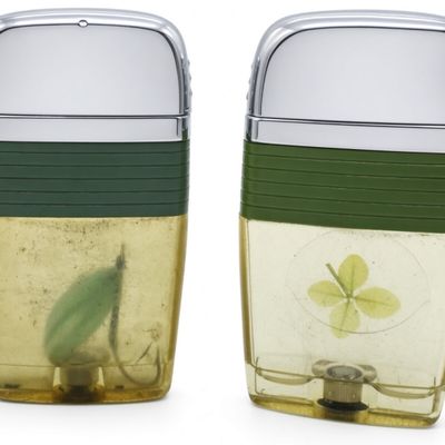 (2) Vintage Scripto Vu-Lighters - Cool