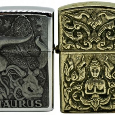 Two Lighters: Taurus & Ornate