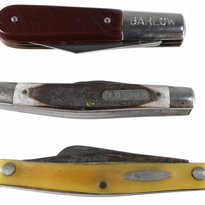 (3) Folding Pocket Knives, Barlow & More
