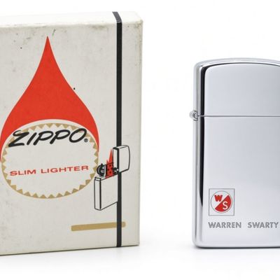 1968 Zippo Slim Warner & Swasey Advertising