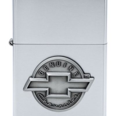 Zippo Genuine Chevrolet Chrome Lighter
