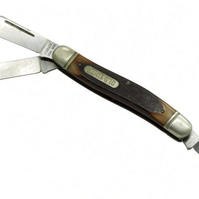 Schrade 858 Three-Blade Stockman Knife