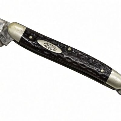 Case XX Stockman, Black Jigged Bone Handle