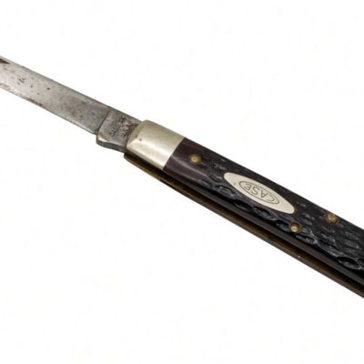 Case XX Folding Knife, Black Jigged Bone Handle