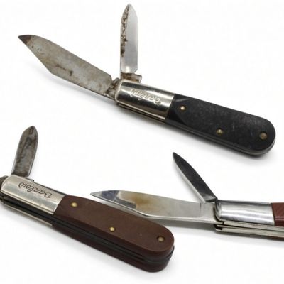 (3) Vintage Two-Balde Pocket Knives
