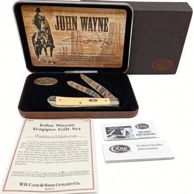 John Wayne Case Knife In Org. Box