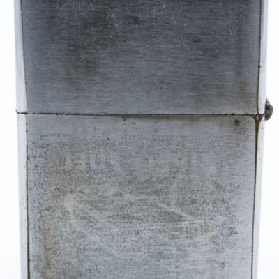 1970s Zippo Chrome Brushed Lighter