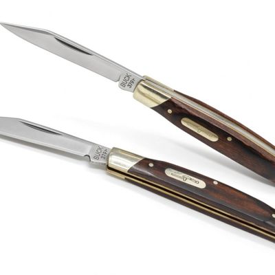 Buck 379 Fixed Blade Knife Set, Wood Handles
