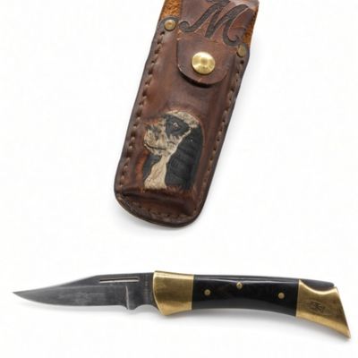 Case XX Fixed Blade Hunter, Ebony Handle