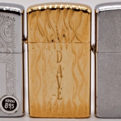 Three Zippo Lighters, 1976-1981