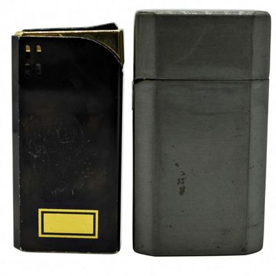 Ronson Jet Lite & Typhoon Lighter Pair