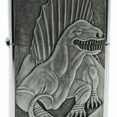 Zippo Dimetrodon Embossed Lighter - Cool