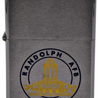1966 Zippo Randolph AFB Texas Advertising Lighter