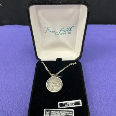 Sterling St.Michael Medal