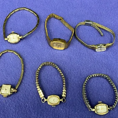 Vintage Goldtone Ladies Watches