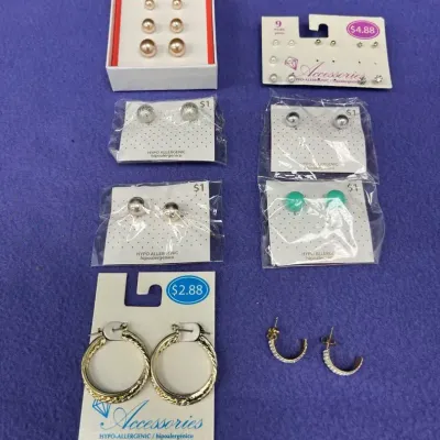 Post Earring And More