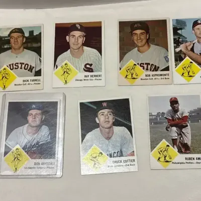 Fleer 1963 Baseball Cards