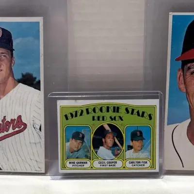 Vintage Tops Baseball Cards 