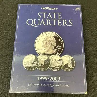 State Quarter Book With Quarters