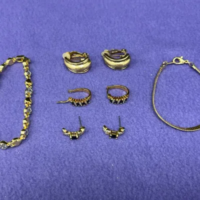 Gold Tone Fashion Jewelry