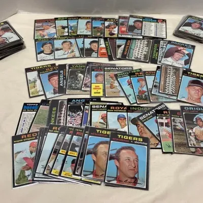 Topps 1971 Baseball Cards 