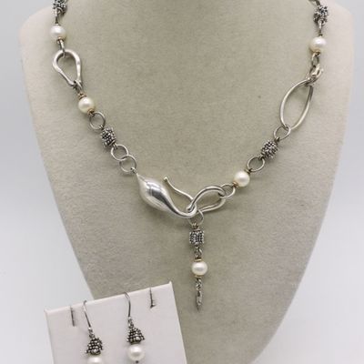 Michael Dawkins Sterling Pearl Set